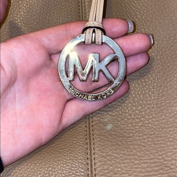 Michael Kors Beige/ Khaki Purse - Picture 5 of 7